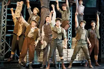 Watch Bits Of Newsies Tech Rehearsal Daily Actor