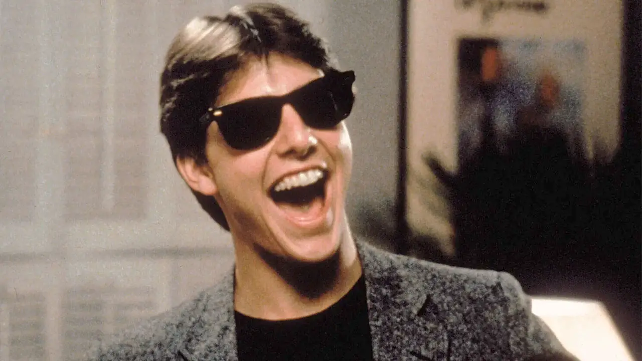 Actor Tom Cruise in Risky Business