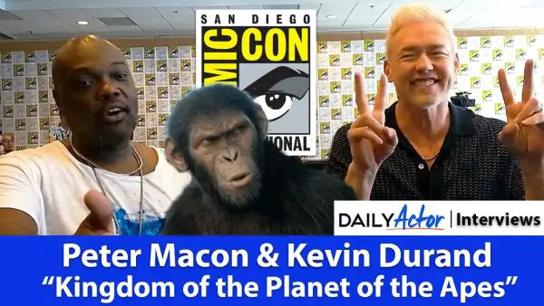 Peter Macon and Kevin Durand at Comic-Con with Stories from "Kingdom of The Planet Of The Apes"