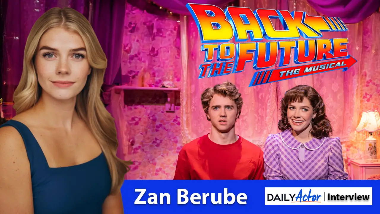 Back to the Future the Musical - Zan Berube Interview